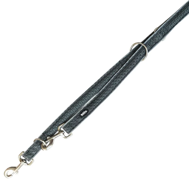 Nobby Führleine MESH AIR 200 cm - 20/25/32 mm breit Nylon Meshgewebe Hundeleine