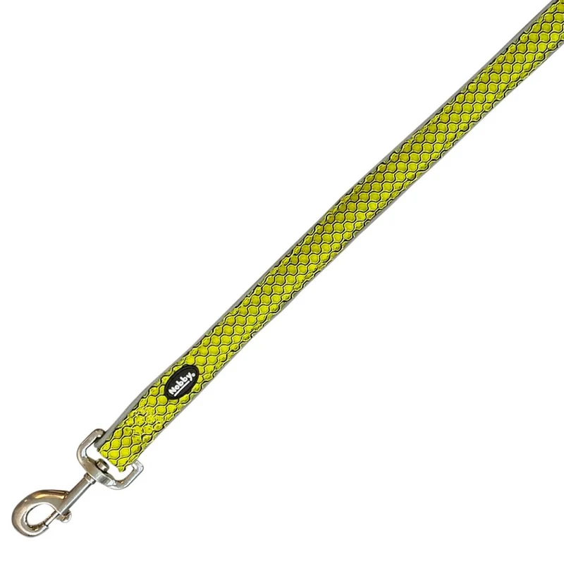 Nobby Leine MESH AIR 120 cm - 20/25/32 mm breit - Nylon Meshgewebe Hundeleine