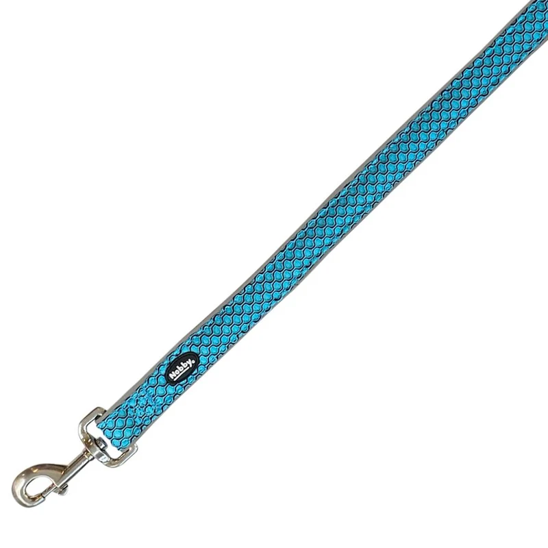 Nobby Leine MESH AIR 120 cm - 20/25/32 mm breit - Nylon Meshgewebe Hundeleine