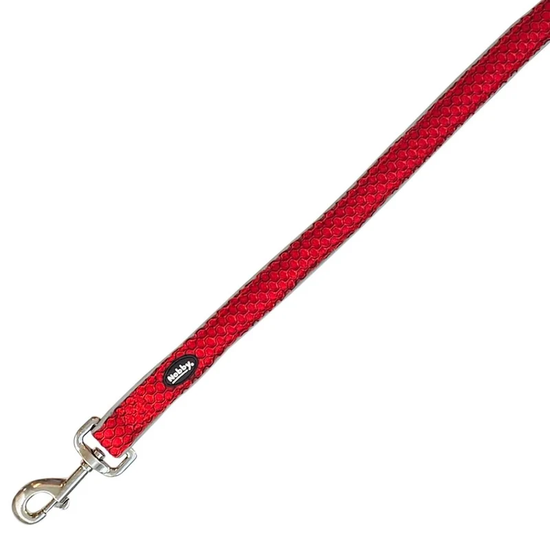 Nobby Leine MESH AIR 120 cm - 20/25/32 mm breit - Nylon Meshgewebe Hundeleine
