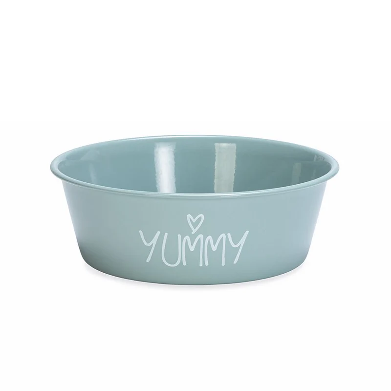 Beeztees Edelstahl-Fressnapf YUMMY - Futternapf Hundenapf Wassernapf Welpennapf