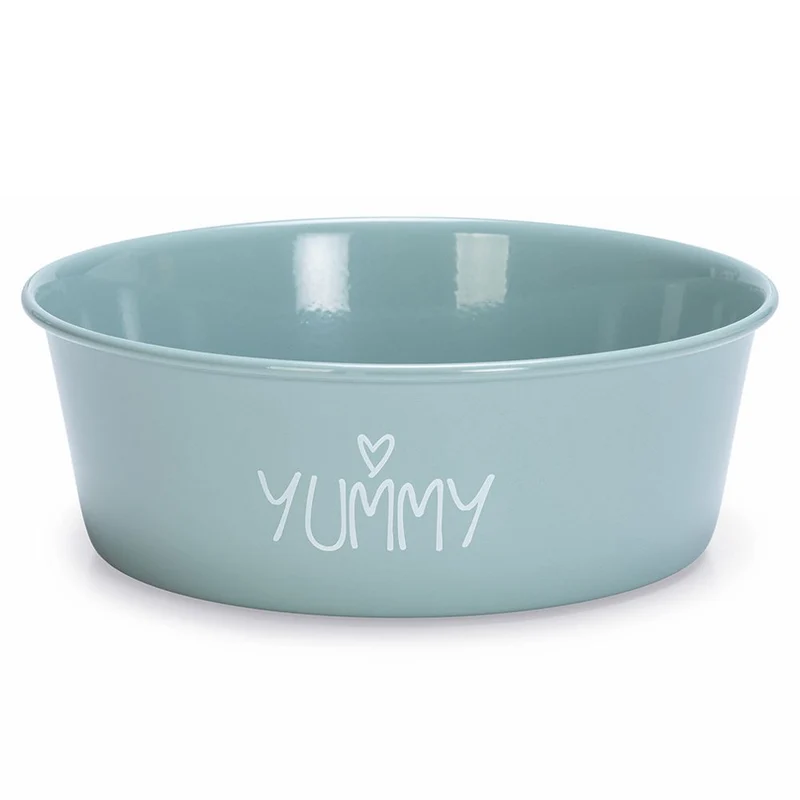 Beeztees Edelstahl-Fressnapf YUMMY - Futternapf Hundenapf Wassernapf Welpennapf