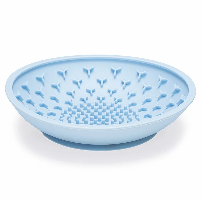 Beeztees Silikon Leckschale - 19 cm - Hund Katze - Leckmatte Anti-Schling-Napf