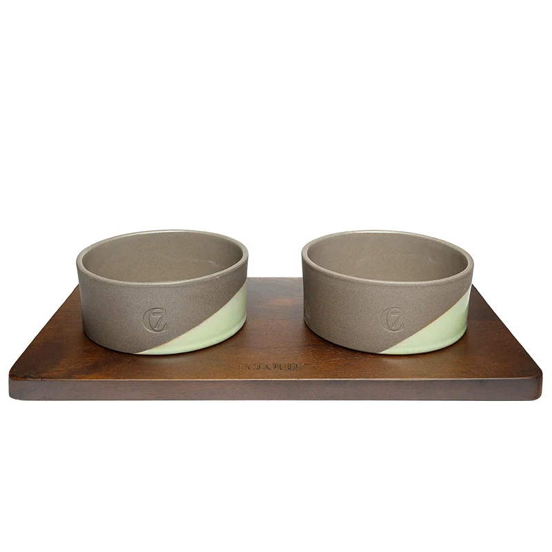 Hundenapf Mauro Keramik, Mud-Jade