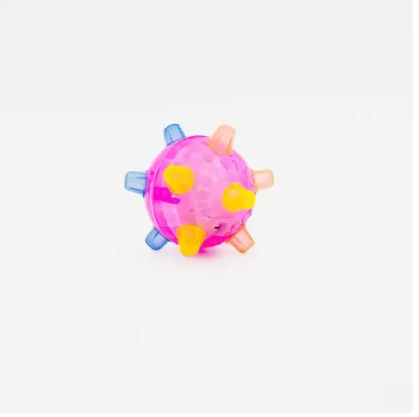 Blinkender Spielball für Haustiere Mit Lichteffekt und Soundfunktion