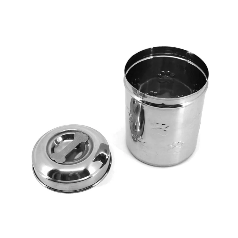 Nobby Snackdosen 2er-Set - Edelstahl Snack-Behälter Futterdose