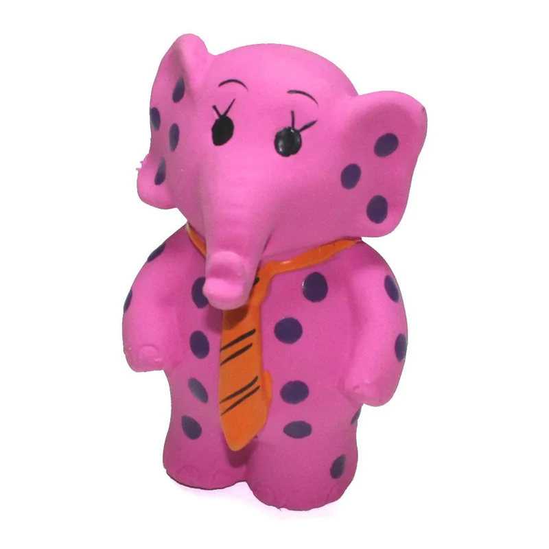 Nobby Latex Hundespielzeug - bunte Tierfiguren - Spielfigur für Hund - quitscht