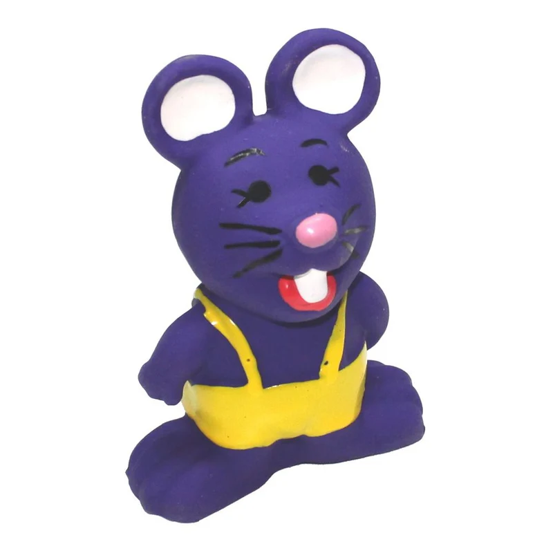 Nobby Latex Hundespielzeug - bunte Tierfiguren - Spielfigur für Hund - quitscht