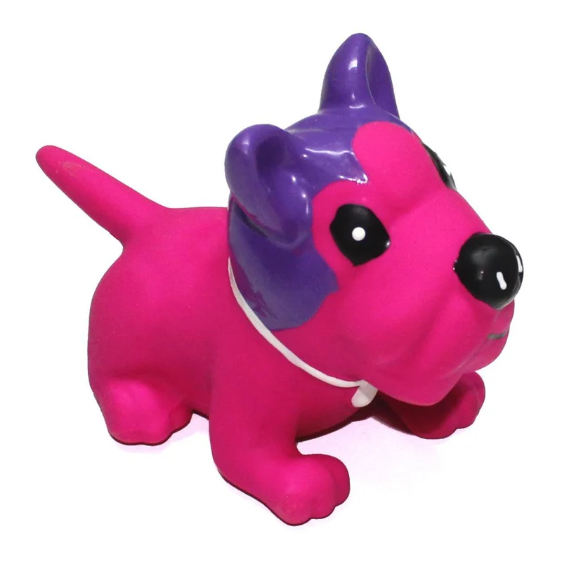 Nobby Latex Hundespielzeug - bunte Tierfiguren - Spielfigur für Hund - quitscht