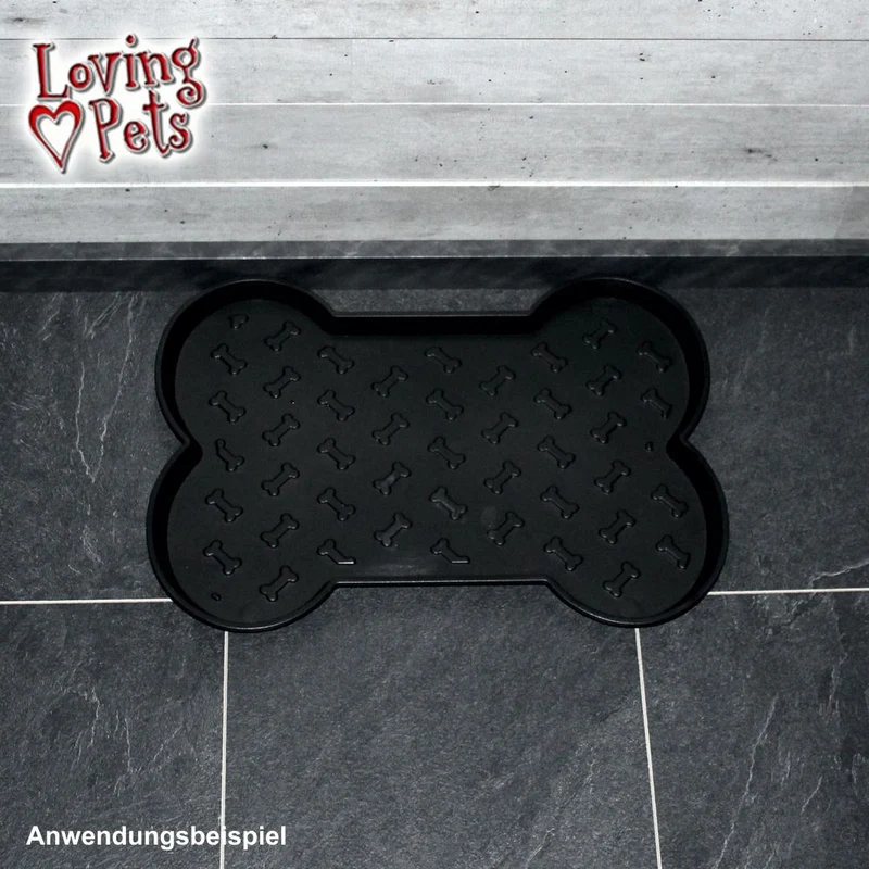 Napfunterlage - Matte für Futternapf/Wassernapf/Fressnapf Hunde Katzen Welpen