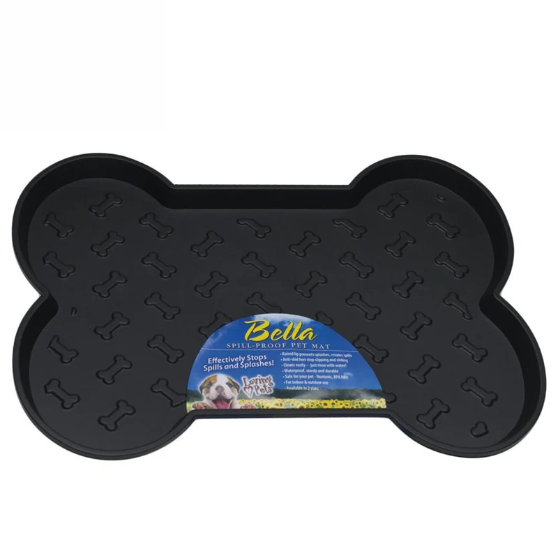 Napfunterlage - Matte für Futternapf/Wassernapf/Fressnapf Hunde Katzen Welpen