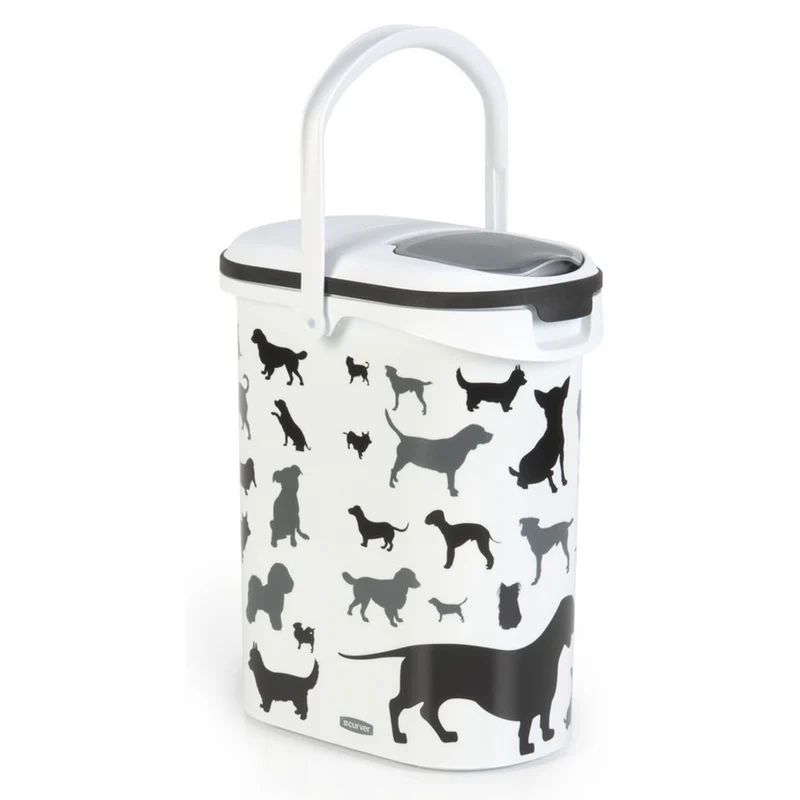 Curver Futterbox - 10 ltr / 4 kg - Snack Behälter Container Dose für Hunde