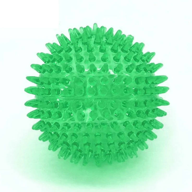 PetSport Gorilla Ball Hundespiel Apportierspiel Spielzeug TPR Igelball Gummiball