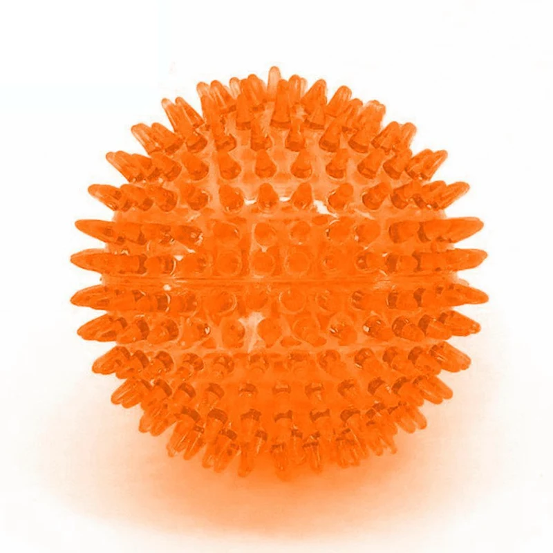 PetSport Gorilla Ball Hundespiel Apportierspiel Spielzeug TPR Igelball Gummiball
