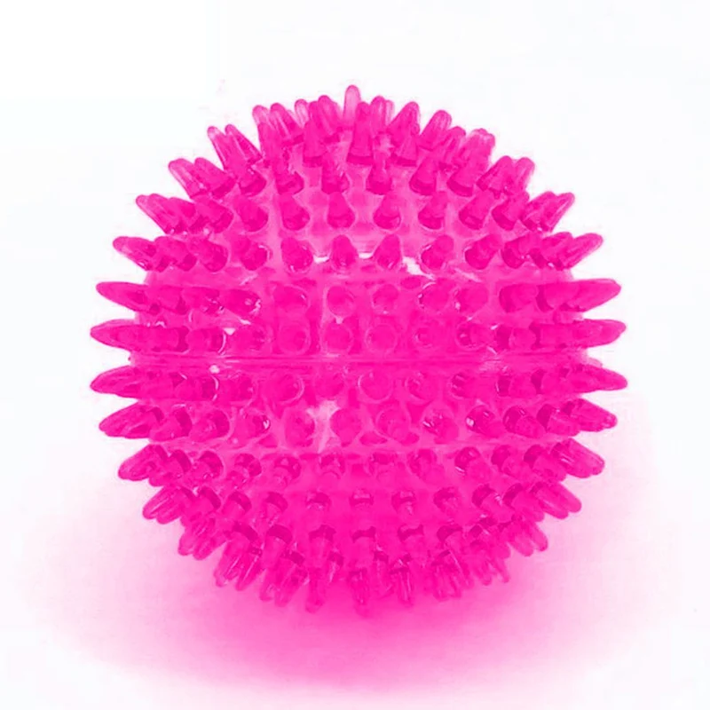 PetSport Gorilla Ball Hundespiel Apportierspiel Spielzeug TPR Igelball Gummiball
