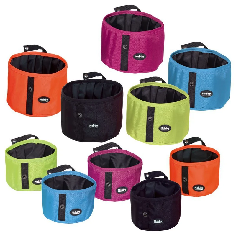 Nobby Reisenapf RIO - faltbar - 0,5 + 1,0 L - Futternapf Hundenapf Wassernapf