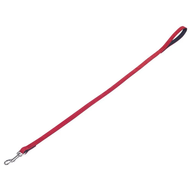 Nobby Leder Leine VELOURS 14 + 18 mm breit Nappaleder Hundeleine Leine Hund