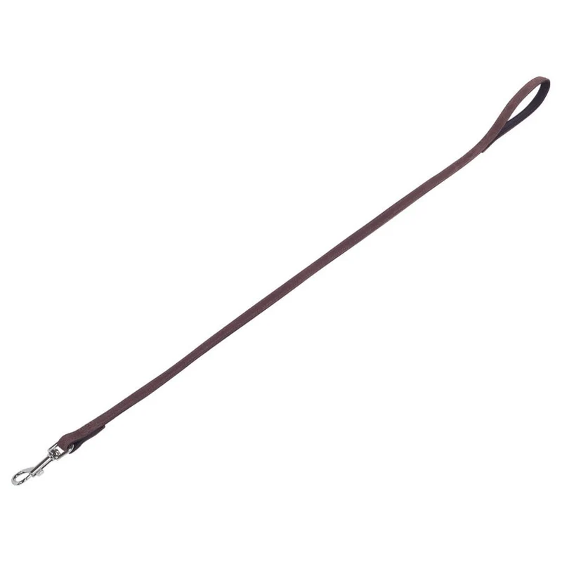 Nobby Leder Leine VELOURS 14 + 18 mm breit Nappaleder Hundeleine Leine Hund