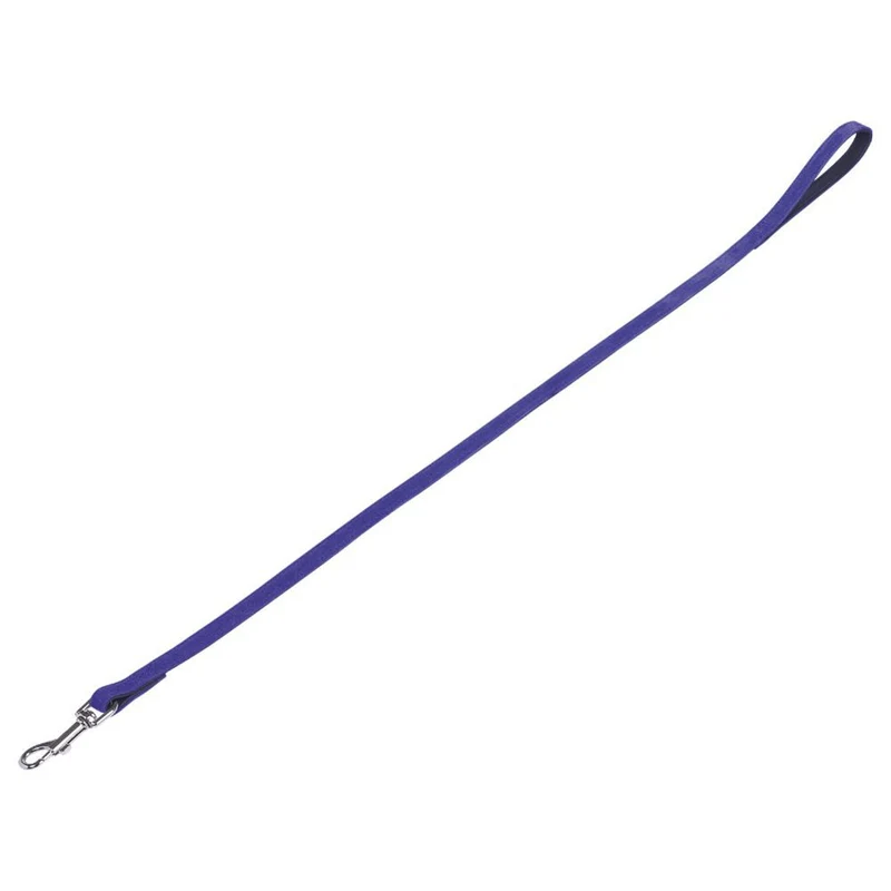 Nobby Leder Leine VELOURS 14 + 18 mm breit Nappaleder Hundeleine Leine Hund