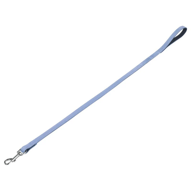 Nobby Leder Leine VELOURS 14 + 18 mm breit Nappaleder Hundeleine Leine Hund