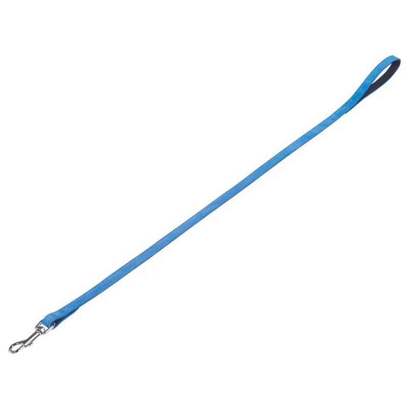 Nobby Leder Leine VELOURS 14 + 18 mm breit Nappaleder Hundeleine Leine Hund