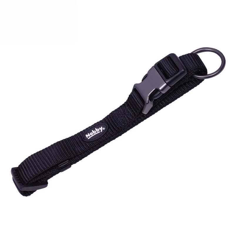 Nobby Halsband CLASSIC COMFORT - XS-S/S-M/M-L - alle Farben Nylon Hundehalsband