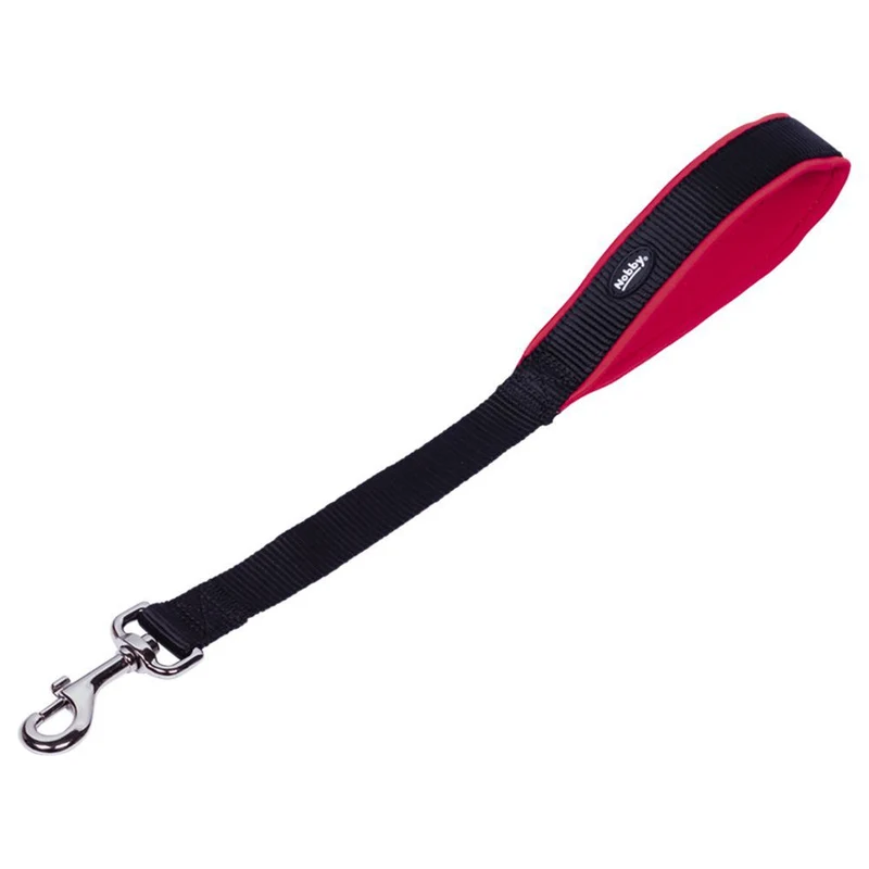 Nobby Kurzführer CLASSIC PRENO - M/L - 30 + 45 cm lang - Hundeleine Nylon Leine