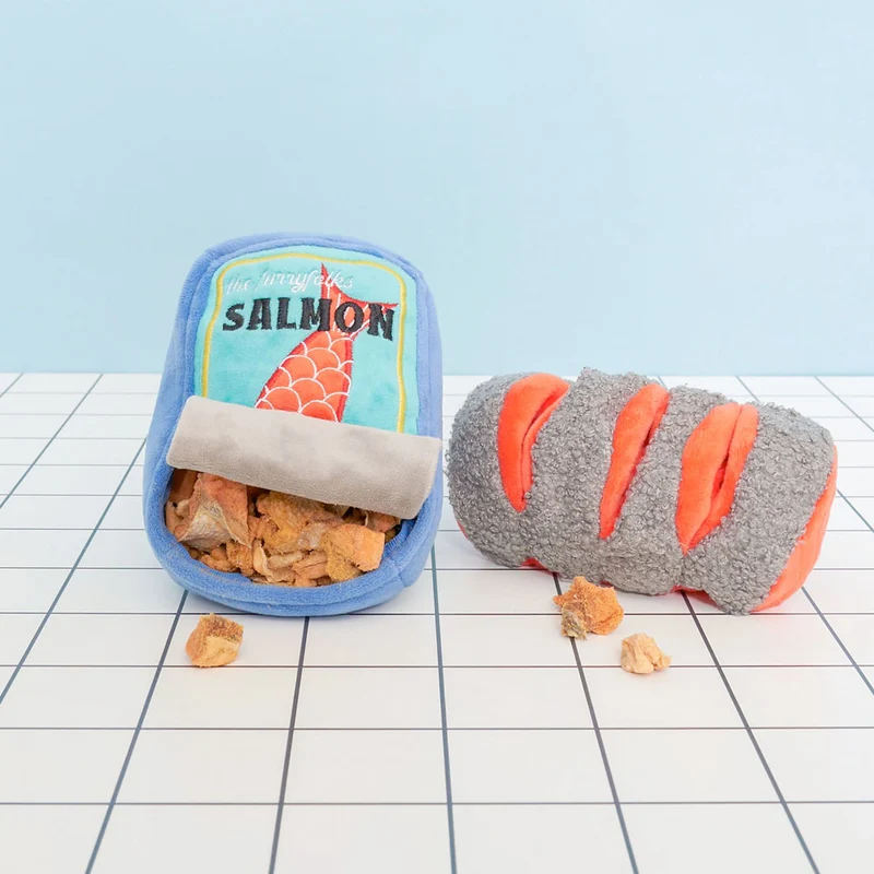 Hundespielzeug, Tinned Salmon