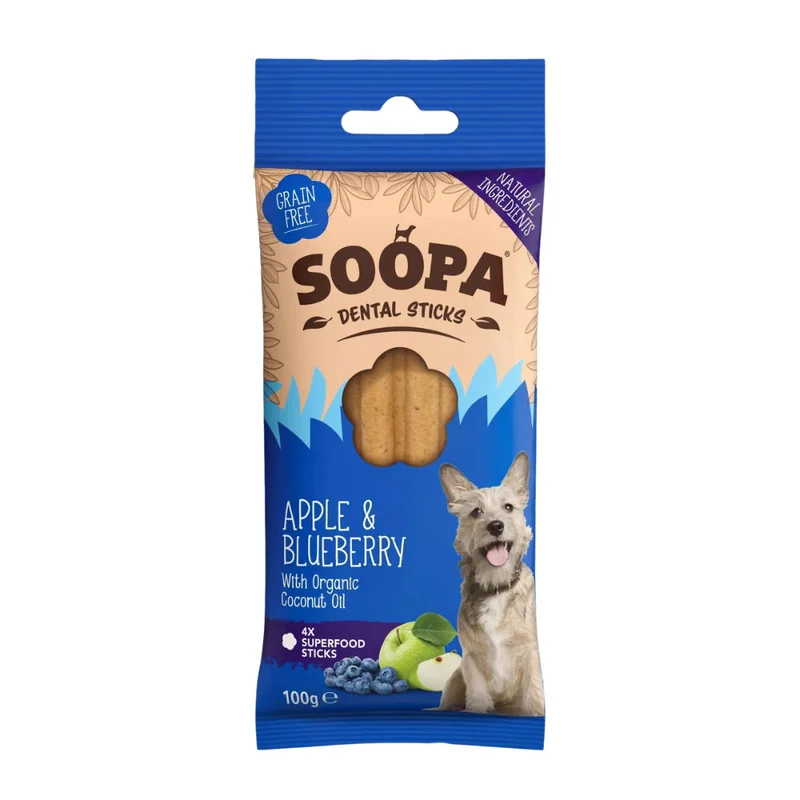 Dental Sticks, Apfel & Blaubeere