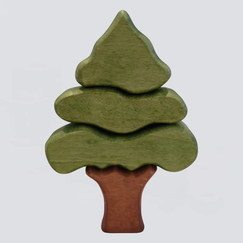 Holzwald Holzfigur Platane klein