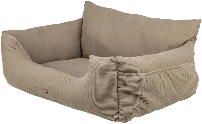 Hundeautositz extra breit, Cord-Optik