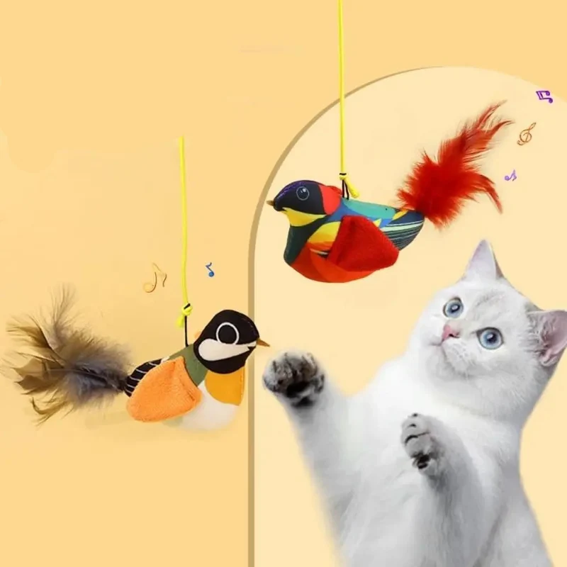 Hängender Vogel Katzenspielzeug