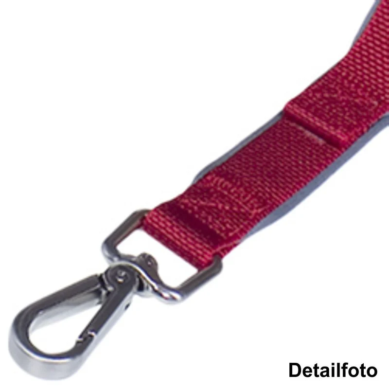 Nobby Leine CLASSIC PRENO ROYAL 120 cm lang - 15/20/25 mm breit Nylon Hundeleine