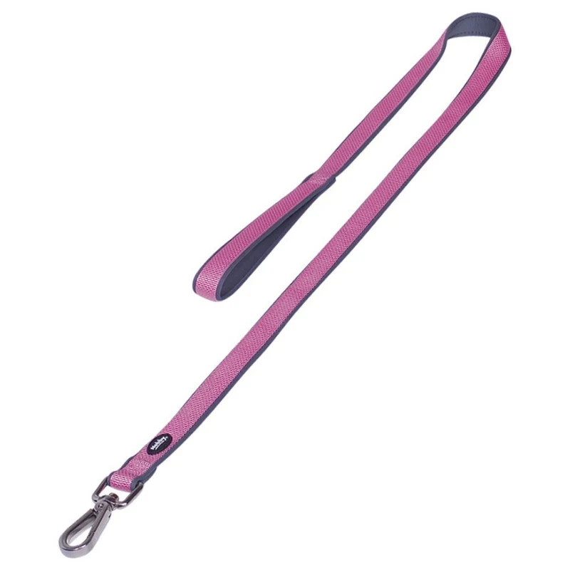 Nobby Leine CLASSIC PRENO ROYAL 120 cm lang - 15/20/25 mm breit Nylon Hundeleine