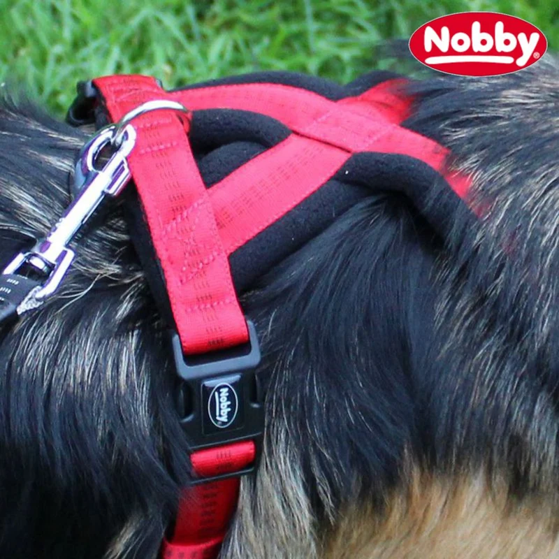 Nobby Geschirr SOFT GRIP COMFORT - Nylon-Fleece Hundegeschirr Komfortgeschirr
