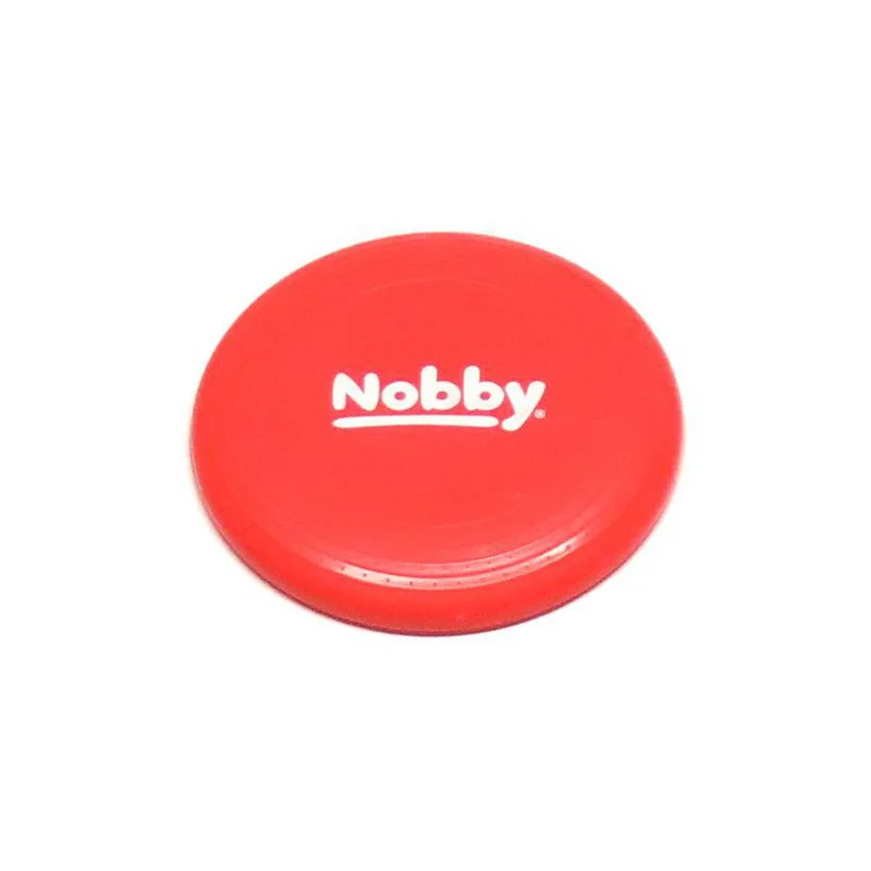 Nobby Wurfscheibe - Ø 15 + 23 cm - rot - Hundespiel Apportierspiel Wurfspiel