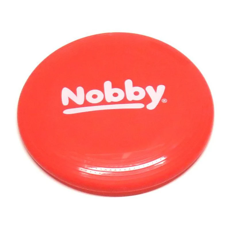Nobby Wurfscheibe - Ø 15 + 23 cm - rot - Hundespiel Apportierspiel Wurfspiel