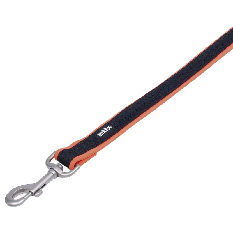 Nobby Leine MESH PRENO - 120 cm - XS-S/M-L/L-XL - Nylon Hundeleine - 1,2 m