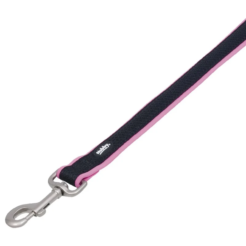 Nobby Leine MESH PRENO - 120 cm - XS-S/M-L/L-XL - Nylon Hundeleine - 1,2 m