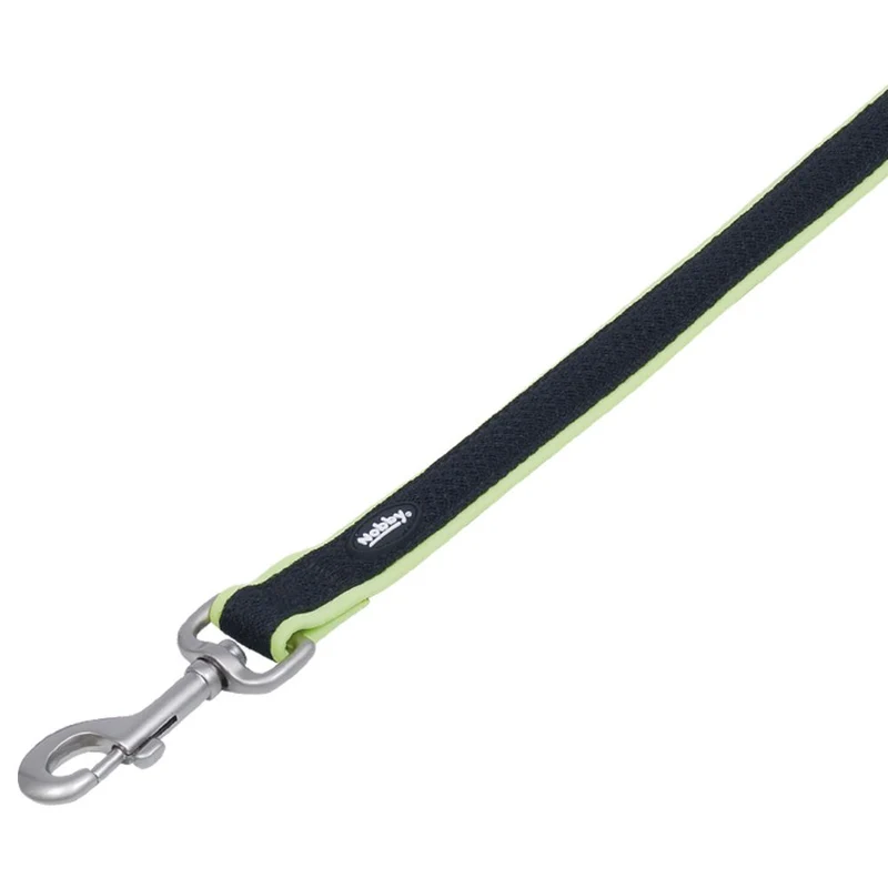 Nobby Leine MESH PRENO - 120 cm - XS-S/M-L/L-XL - Nylon Hundeleine - 1,2 m