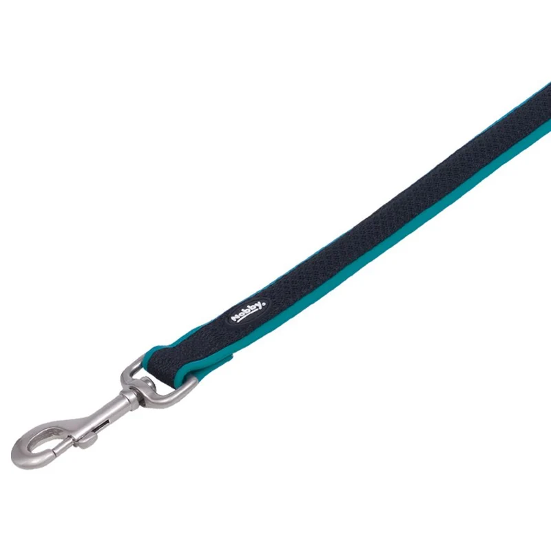 Nobby Leine MESH PRENO - 120 cm - XS-S/M-L/L-XL - Nylon Hundeleine - 1,2 m