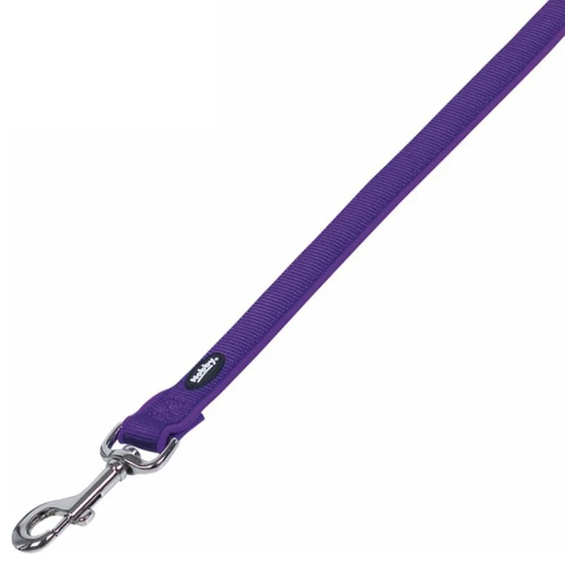 Nobby Leine CLASSIC PRENO - 120 cm - XS-S/M-L/L-XL - Nylon Hundeleine - 1,2 m