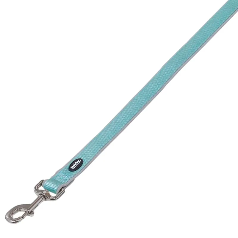 Nobby Leine CLASSIC PRENO - 120 cm - XS-S/M-L/L-XL - Nylon Hundeleine - 1,2 m