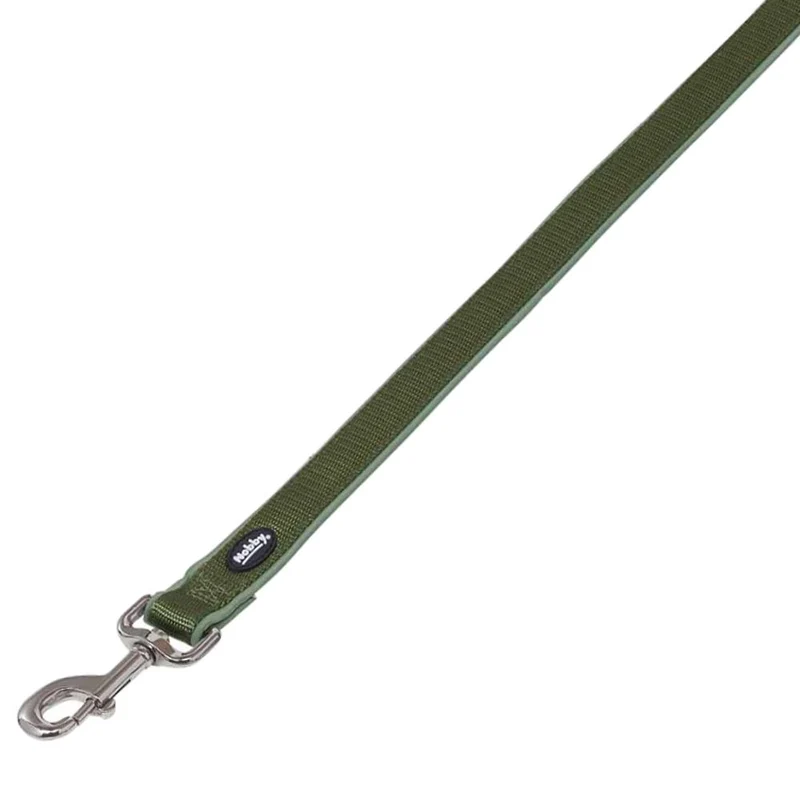 Nobby Leine CLASSIC PRENO - 120 cm - XS-S/M-L/L-XL - Nylon Hundeleine - 1,2 m