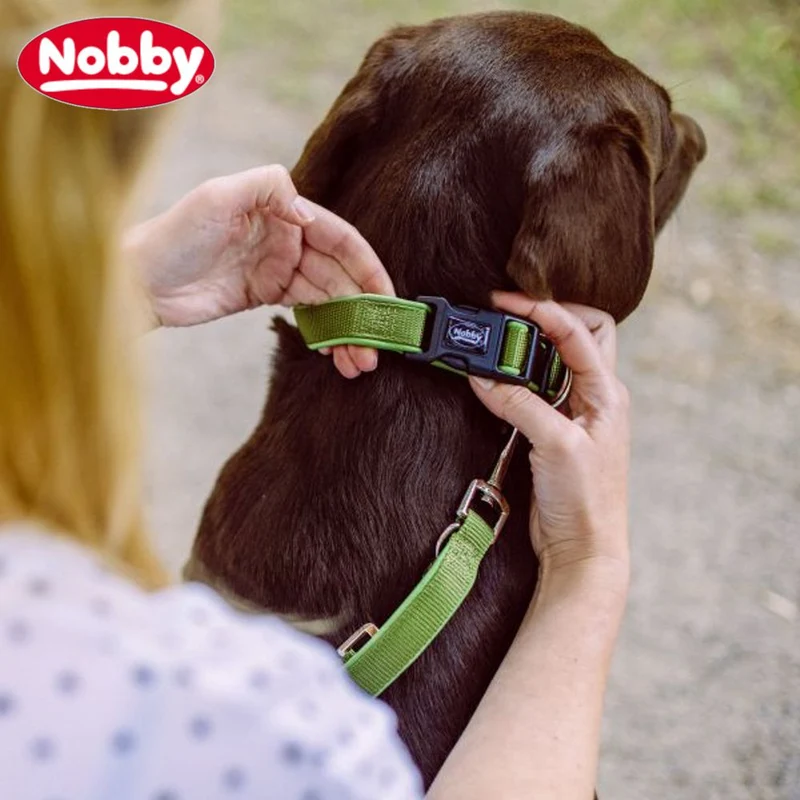 Nobby Halsband CLASSIC PRENO - XS/XS-S/S-M/M-L/L-XL - Nylon Hundehalsband