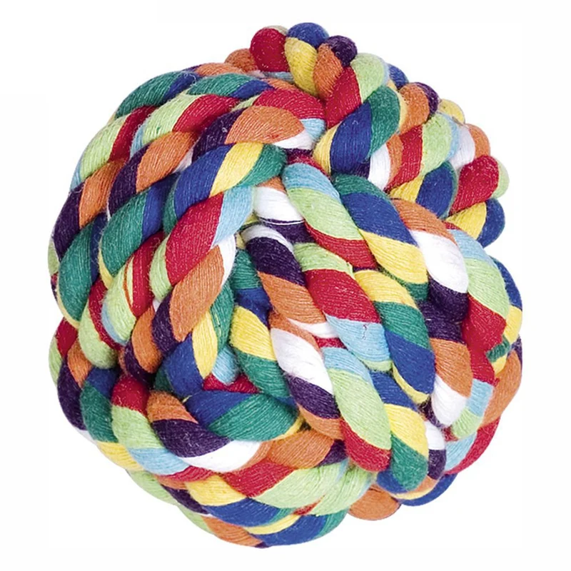 Nobby Knotenseil-Ball - S/M/L - Baumwolle - Kauspielzeug Apportierspielzeug