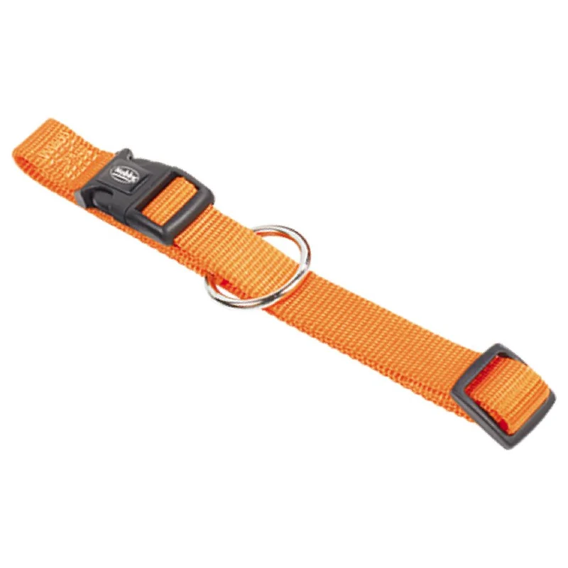 Nobby Halsband CLASSIC XXS/XS-S/S-M/M-L/L-XL alle Farben - Nylon Hundehalsband