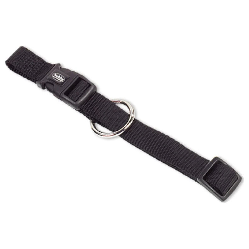 Nobby Halsband CLASSIC XXS/XS-S/S-M/M-L/L-XL alle Farben - Nylon Hundehalsband