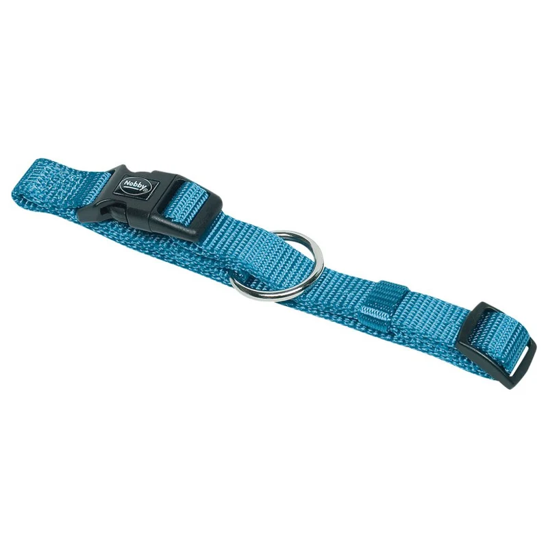 Nobby Halsband CLASSIC XXS/XS-S/S-M/M-L/L-XL alle Farben - Nylon Hundehalsband