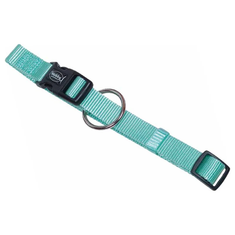 Nobby Halsband CLASSIC XXS/XS-S/S-M/M-L/L-XL alle Farben - Nylon Hundehalsband